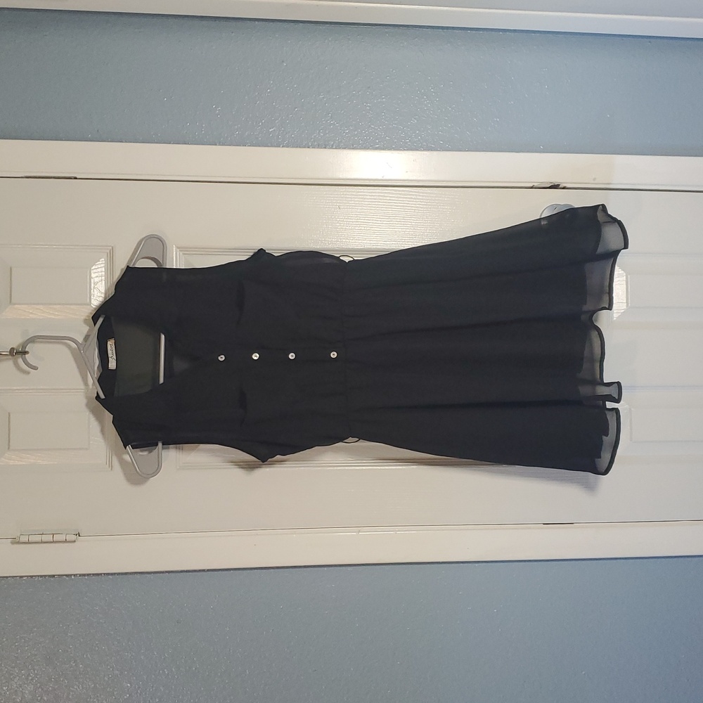 Freebird Sleeveless Black Dress